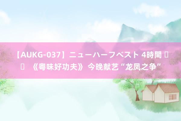 【AUKG-037】ニューハーフベスト 4時間 		 《粤味好功夫》 今晚献艺“龙凤之争”