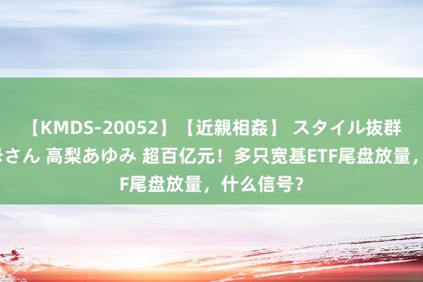 【KMDS-20052】【近親相姦】 スタイル抜群な僕の叔母さん 高梨あゆみ 超百亿元！多只宽基ETF尾盘放量，什么信号？